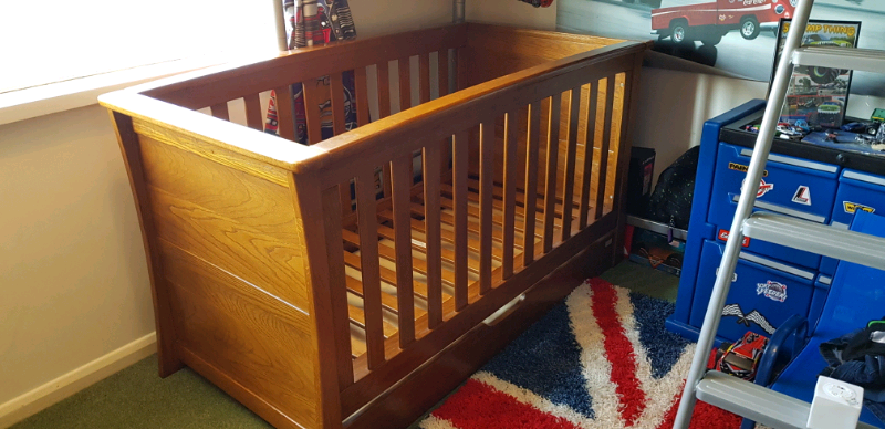 mamas and papas ocean cot bed dimensions